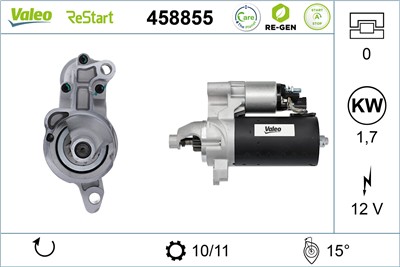 VALEO 458855 EAN: 3276424588555.