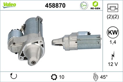 VALEO 458870 EAN: 3276424588708.