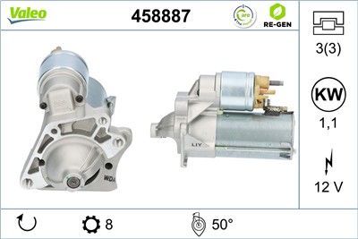 VALEO 458887 EAN: 3276424588876.