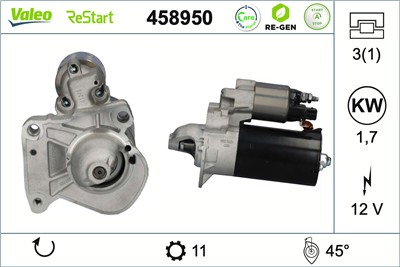VALEO 458950 EAN: 3276424589507.