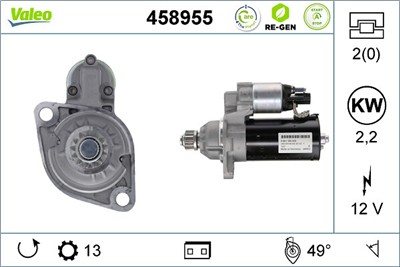 VALEO 458955 EAN: 3276424589552.