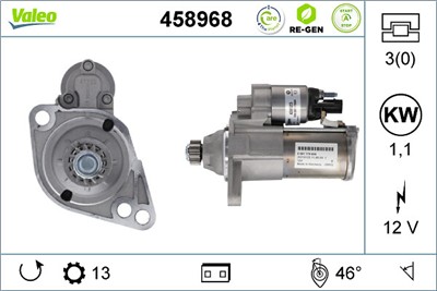 VALEO 458968 EAN: 3276424589682.