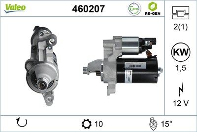 VALEO 460207 EAN: 3276424602077.