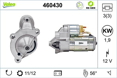 VALEO 460430 EAN: 3276424604309.
