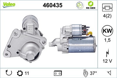 VALEO 460435 EAN: 3276424604354.