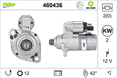 VALEO 460436 EAN: 3276424604361.