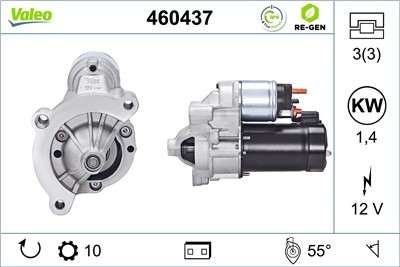 VALEO 460437 EAN: 3276424604378.