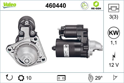 VALEO 460440 EAN: 3276424604408.