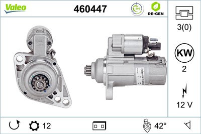 VALEO 460447 EAN: 3276424604477.