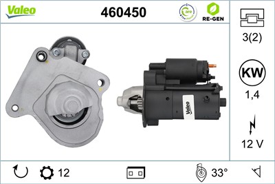 VALEO 460450 EAN: 3276424604507.