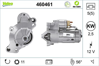 VALEO 460461 EAN: 3276424604613.