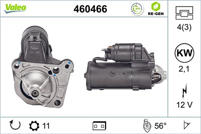 VALEO 460466 EAN: 3276424604668.