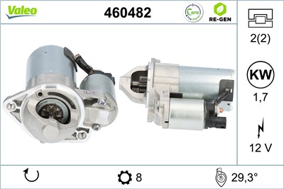 VALEO 460482 EAN: 3276424604828.