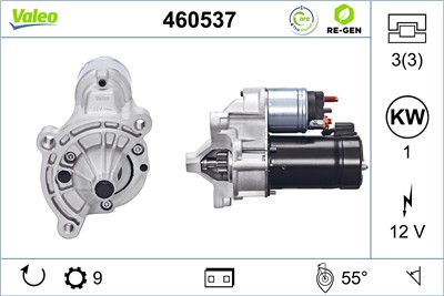VALEO 460537 EAN: 3276424605375.