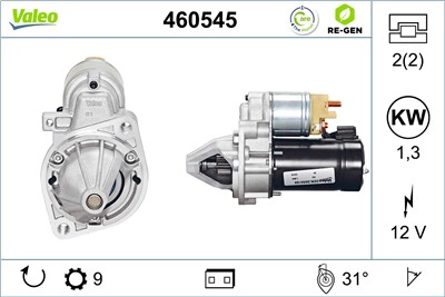 VALEO 460545 EAN: 3276424605450.