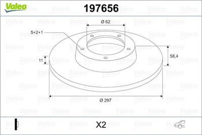 VALEO 197656 EAN: 3276421976560.