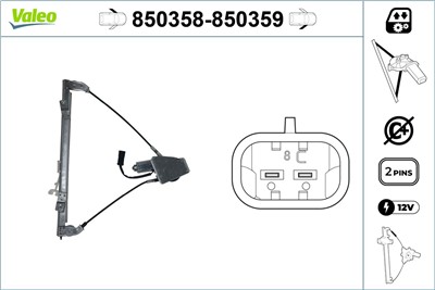 VALEO 850358 EAN: 3276428503585.