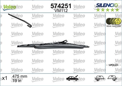VALEO 574251 Číslo výrobce: VM112. EAN: 3276425742512.