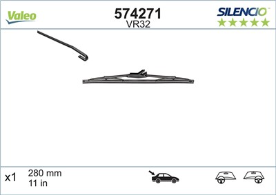 VALEO 574271 Číslo výrobce: VR32. EAN: 3276425742710.