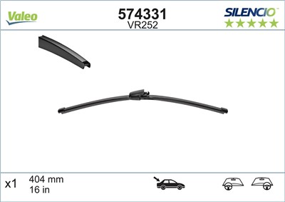 VALEO 574331 Číslo výrobce: VR252. EAN: 3276425743311.