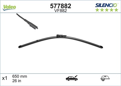 VALEO 577882 Číslo výrobce: VF882. EAN: 3276425778825.