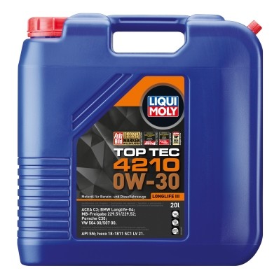 LIQUI MOLY 21606 Číslo výrobce: 0W-30. EAN: 4100420216060.