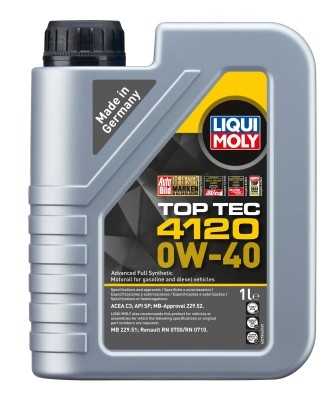 LIQUI MOLY 21846 Číslo výrobce: 0W-40. EAN: 4100420218460.