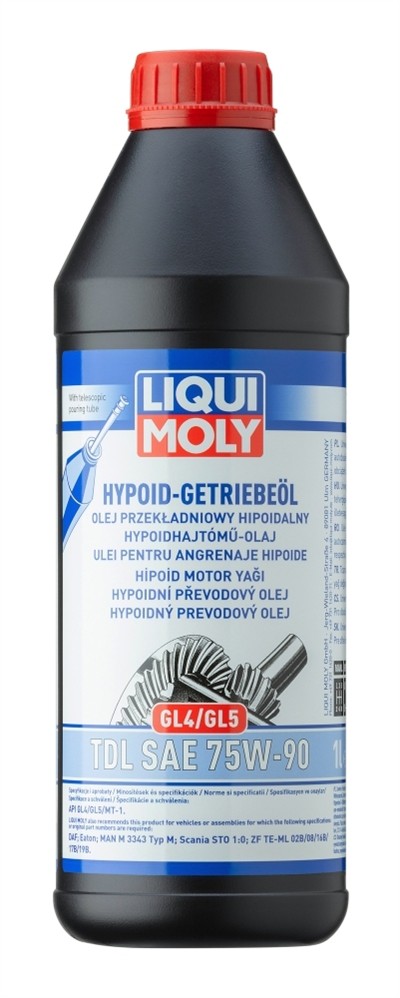 LIQUI MOLY 2655 Číslo výrobce: 75W-90. EAN: 4100420026553.