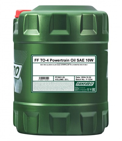 SCT - MANNOL FF2601-20 Číslo výrobce: ALLISON C4 (off-road).