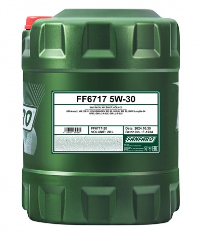 SCT - MANNOL FF6717-20 Číslo výrobce: C3.