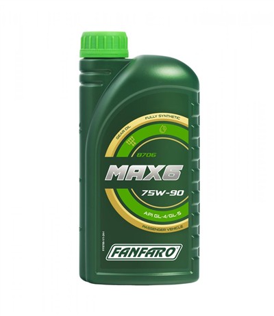 SCT - MANNOL FF8706-1 Číslo výrobce: FANFARO FF MAX 6 75W-90 GL-5.