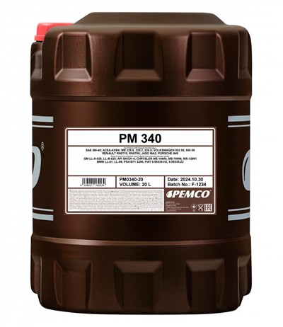 SCT - MANNOL PM0340-20 Číslo výrobce: MA2.