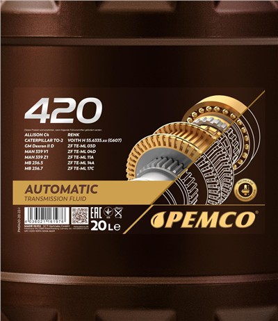 SCT - MANNOL PM0420-20 Číslo výrobce: ALLISON C4.