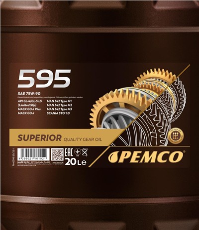 SCT - MANNOL PM0595-20 Číslo výrobce: GL-4.