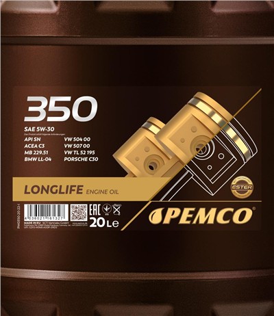SCT - MANNOL PM0350-20 Číslo výrobce: SN.