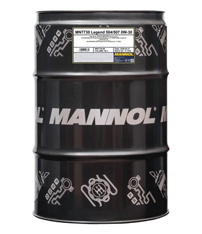 SCT - MANNOL MN7730-60 Číslo výrobce: 0W-30. EAN: 4036021157375.