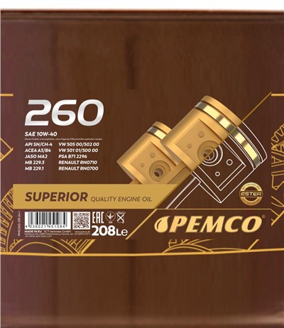 SCT - MANNOL PM0260-DR Číslo výrobce: A3. EAN: 4036021451084.