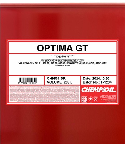 SCT - MANNOL CH9501-DR Číslo výrobce: MA2. EAN: 4770242401656.