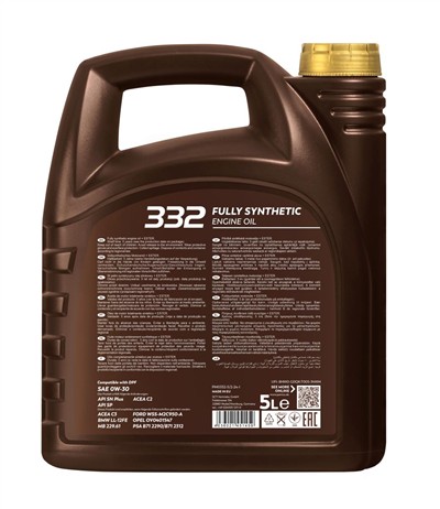 SCT - MANNOL PM0332-5 Číslo výrobce: 0W-30. EAN: 4036021451459.