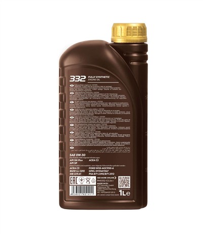 SCT - MANNOL PM0332-1 Číslo výrobce: 0W-30. EAN: 4036021451411.
