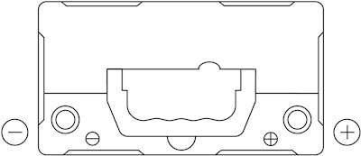 EXIDE EB456 Číslo výrobce: 54523GUG. EAN: 3661024034357.