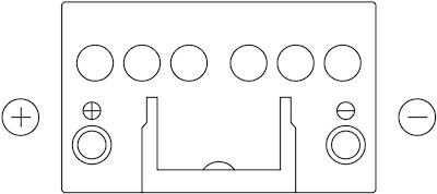 EXIDE EB451 Číslo výrobce: 54579GUG. EAN: 3661024034487.