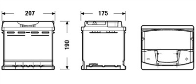 EXIDE EA530 EAN: 3661024034203.