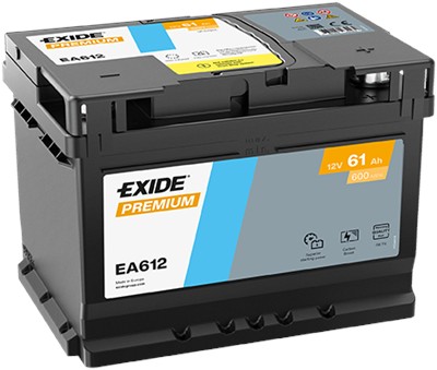 EXIDE EA612 EAN: 3661024034272.