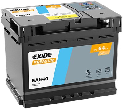EXIDE EA640 EAN: 3661024034227.