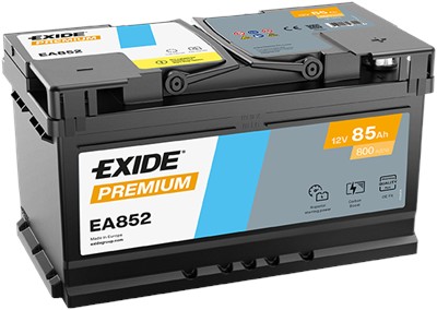 EXIDE EA852 Číslo výrobce: 58035GUG. EAN: 3661024034296.
