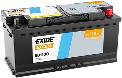 EXIDE EB1100 Číslo výrobce: 61042GUG. EAN: 3661024036238.