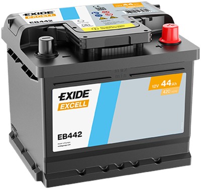 EXIDE EB442 Číslo výrobce: 54324GUG. EAN: 3661024034609.