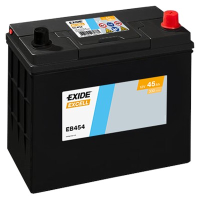 EXIDE EB454 Číslo výrobce: 54523GUG. EAN: 3661024034371.