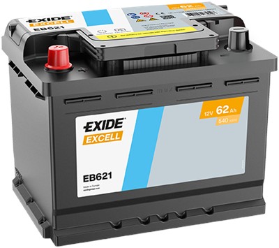 EXIDE EB621 Číslo výrobce: 56221GUG. EAN: 3661024034548.